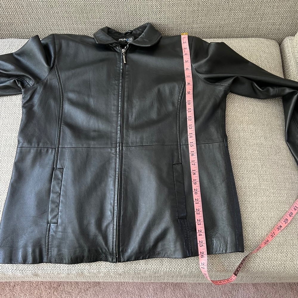 Style & Co. Petite Large - Leather Jacket - Picture 9 of 10